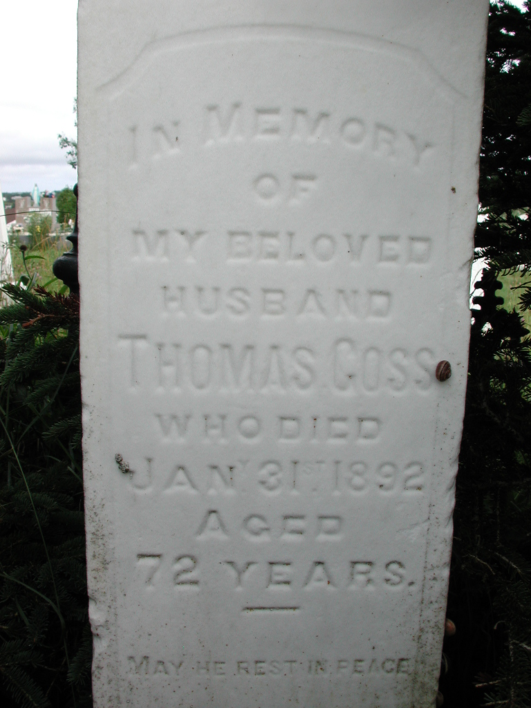 Headstone